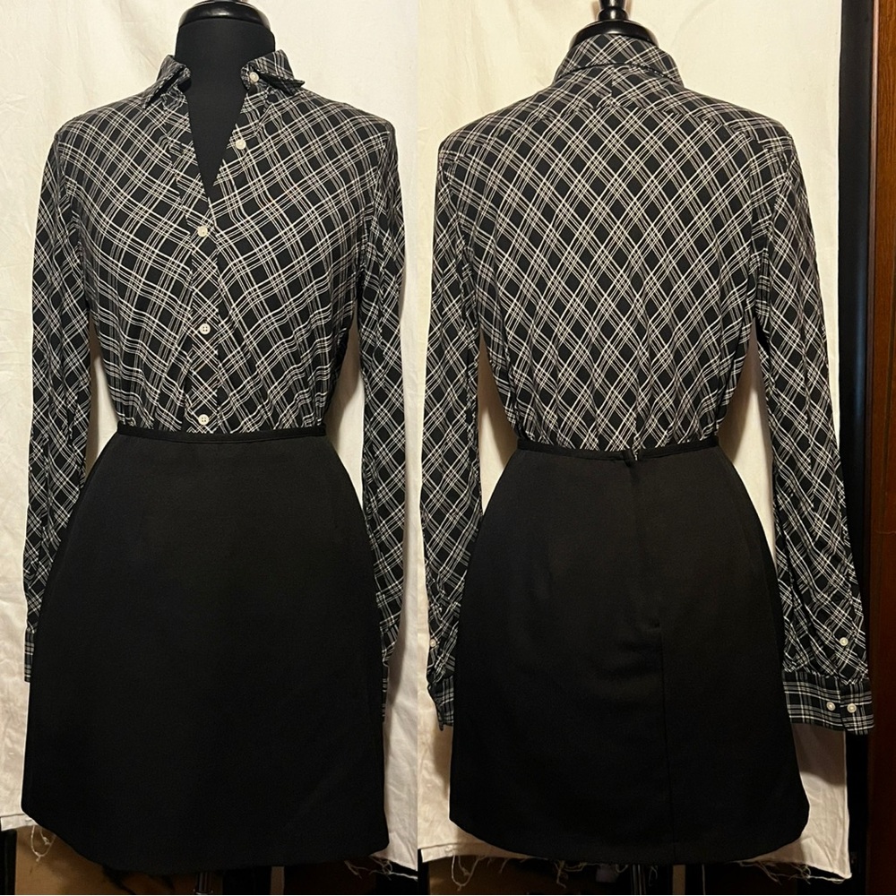 Ralph Lauren Plaid Button Up Blouse